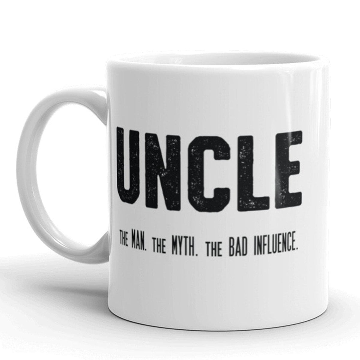 Uncle The Man The Myth The Influence Mug - Crazy Dog T-Shirts