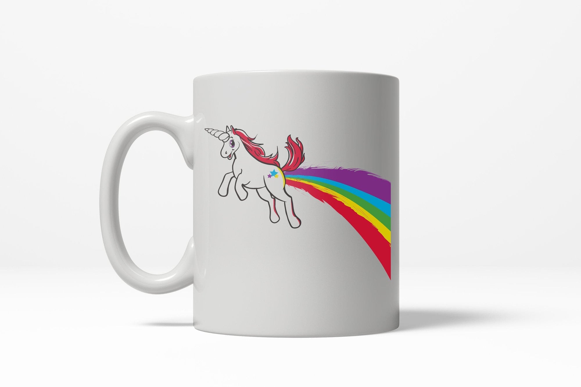Unicorn Farting Mug - Crazy Dog T-Shirts