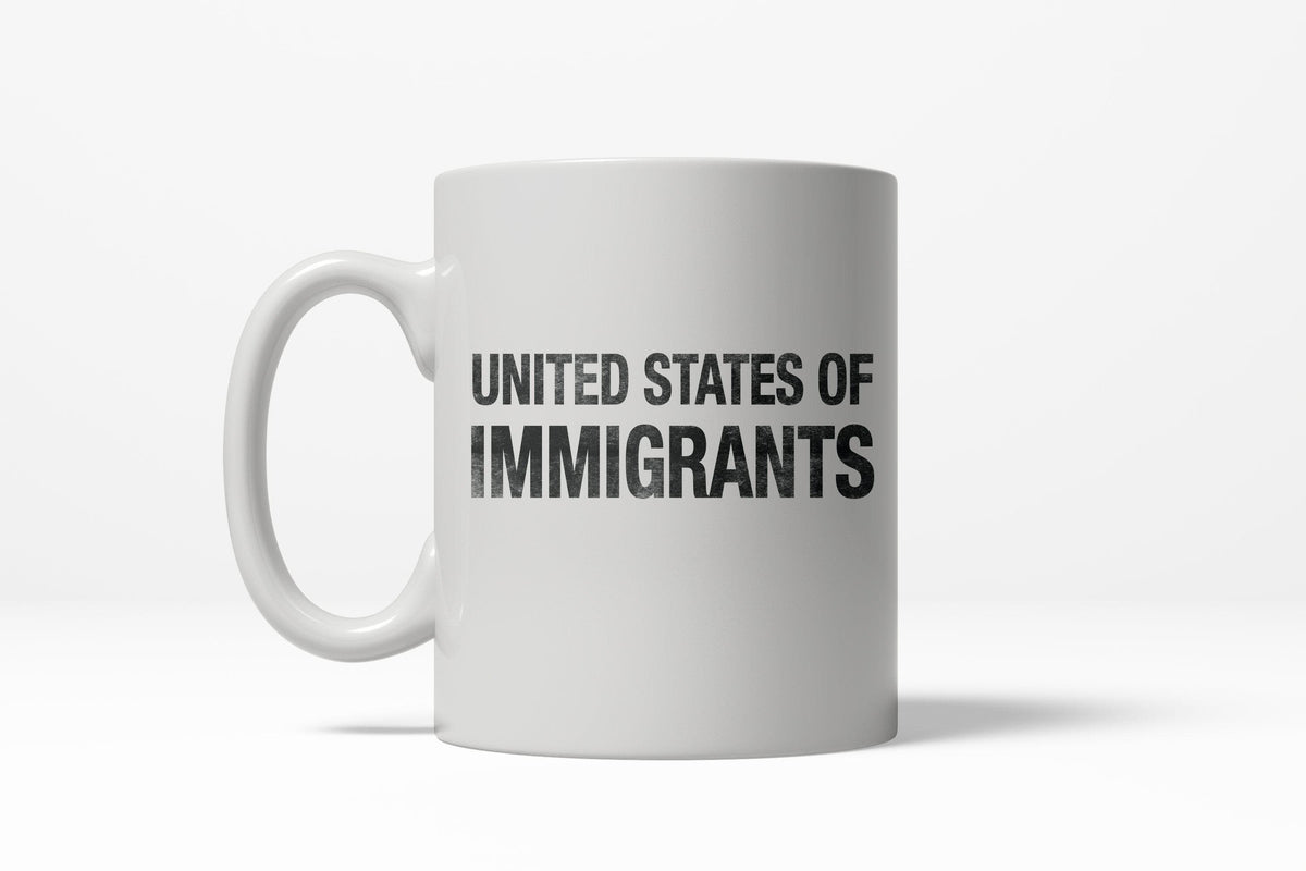 United States Of Immigrants Mug - Crazy Dog T-Shirts