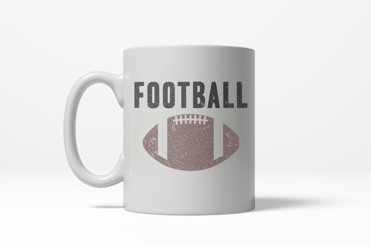 Vintage Football Mug - Crazy Dog T-Shirts