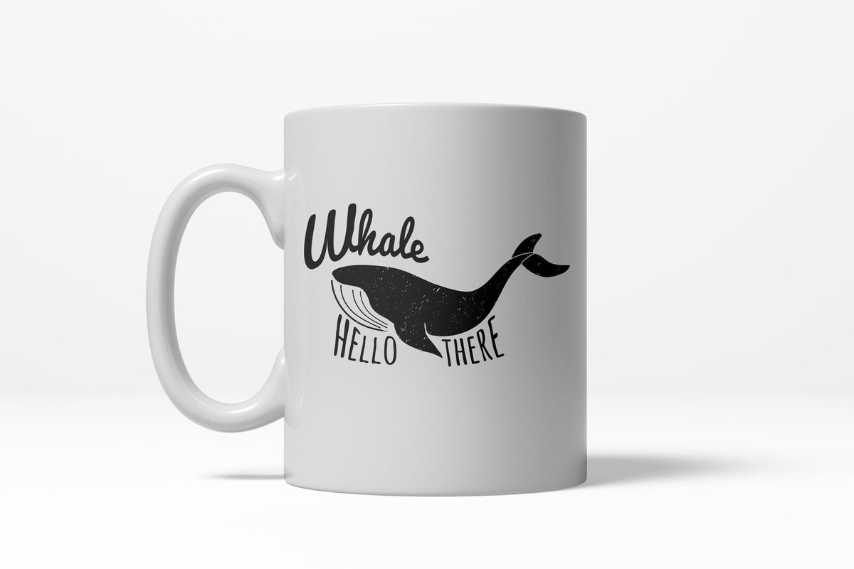 Whale Hello Mug - Crazy Dog T-Shirts