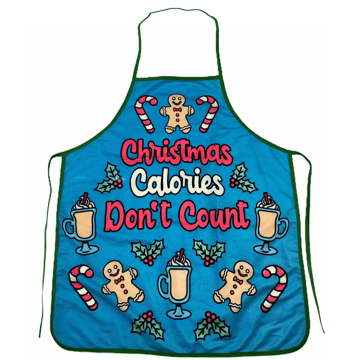Christmas Calories Don&#39;t Count Apron - Crazy Dog T-Shirts