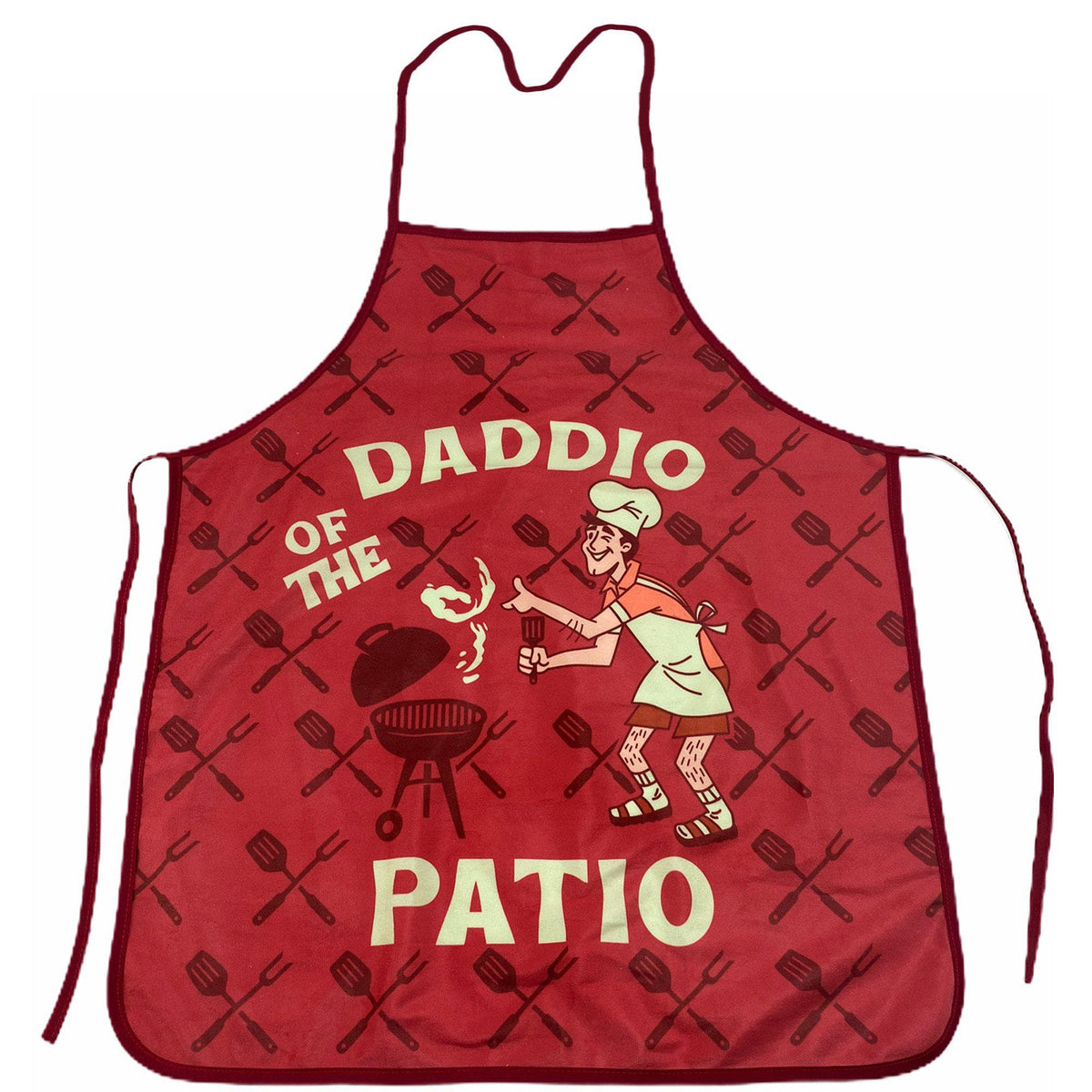 Daddio Of The Patio Apron - Crazy Dog T-Shirts