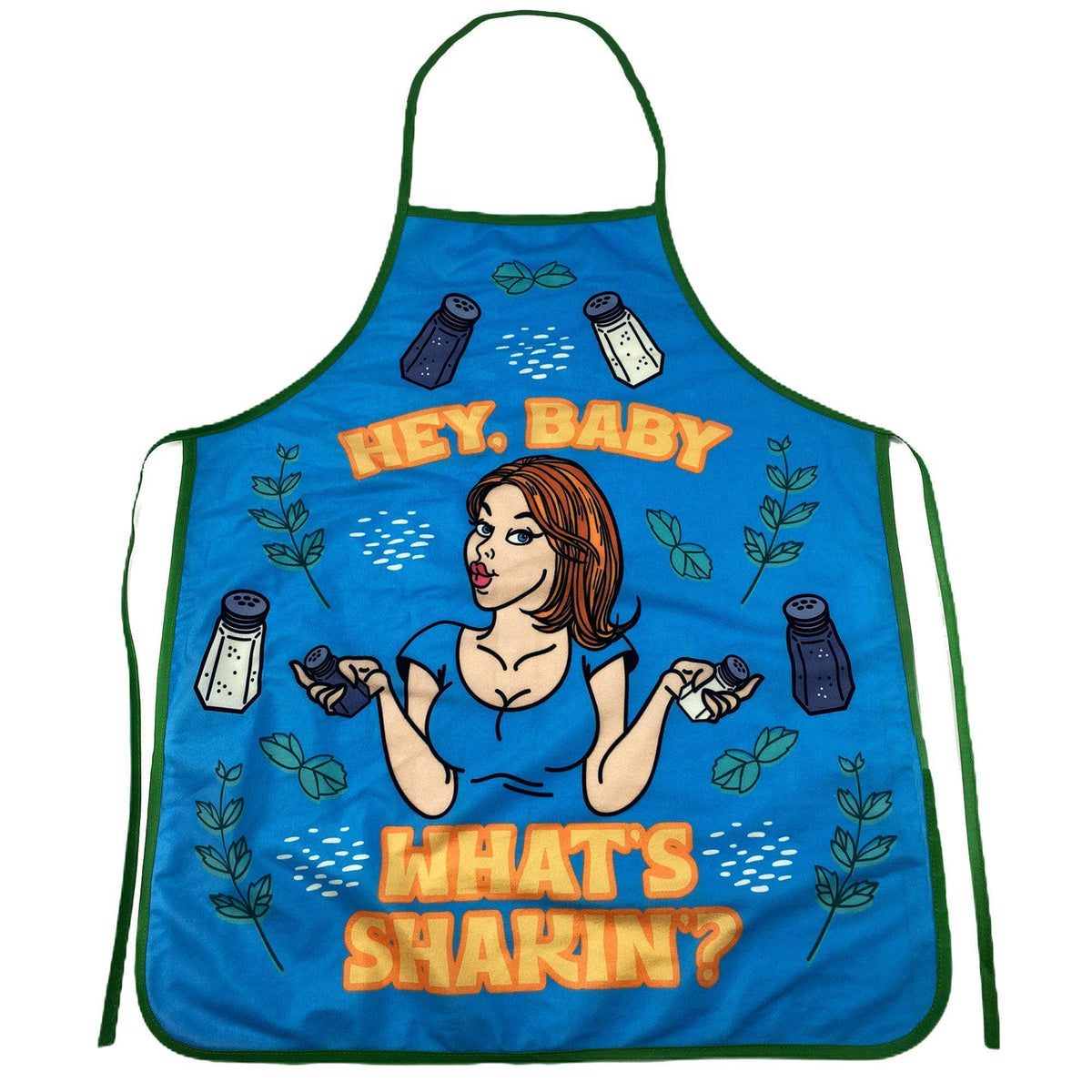 Hey Baby What&#39;s Shakin Apron - Crazy Dog T-Shirts
