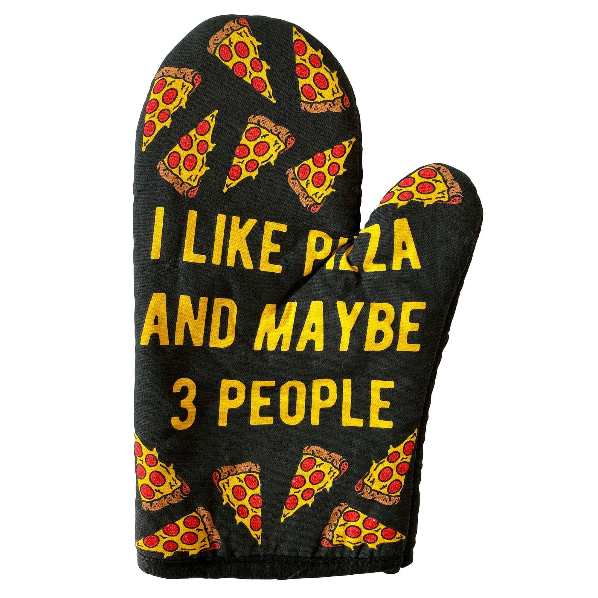 I Like Pizza And Maybe 3 People - Crazy Dog T-Shirts