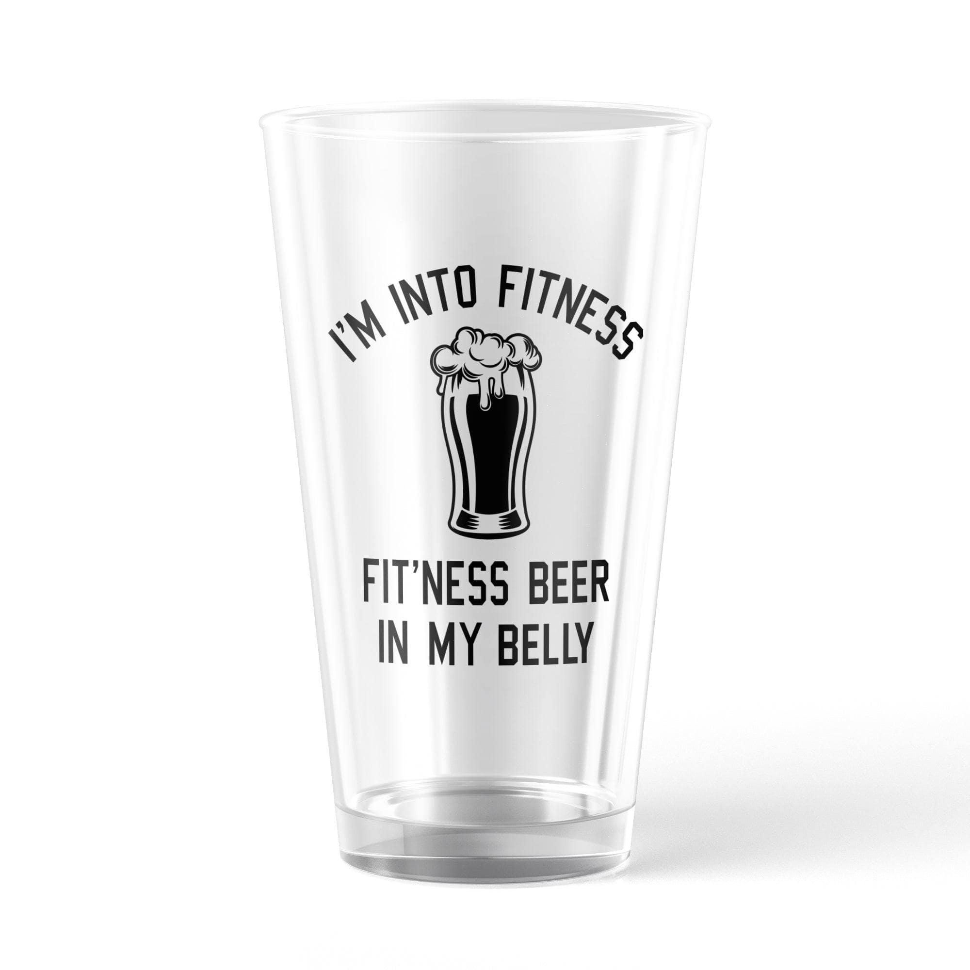 Im Into Fitness Beer In My Mouth  -  Crazy Dog T-Shirts