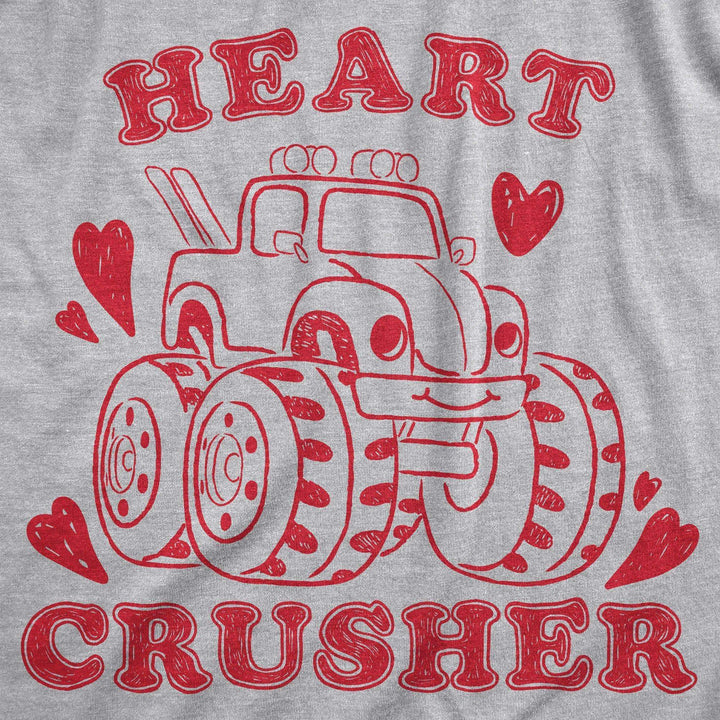 Heart Crusher Toddler Tshirt - Crazy Dog T-Shirts