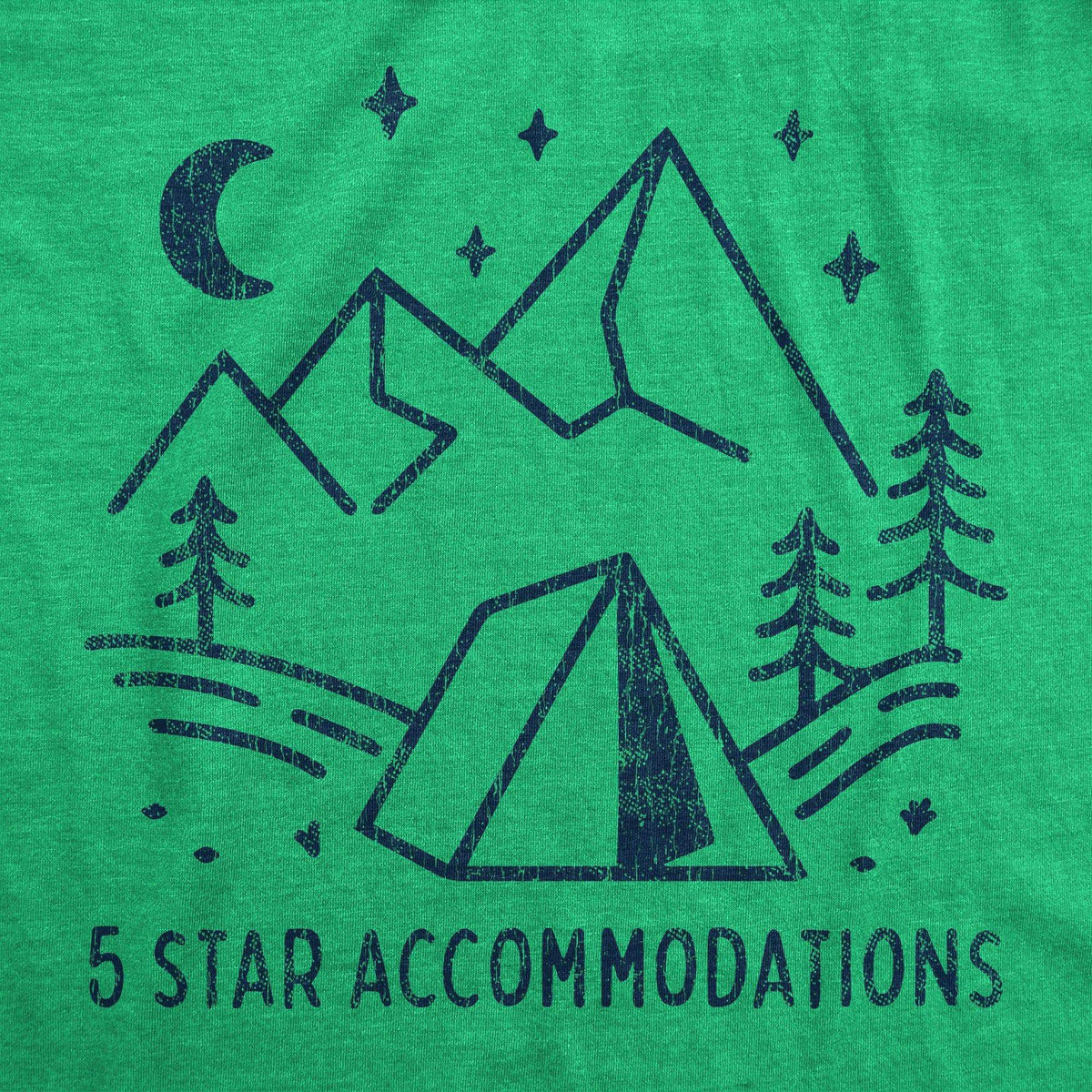 5-Star Accommodations Women&#39;s Tshirt - Crazy Dog T-Shirts