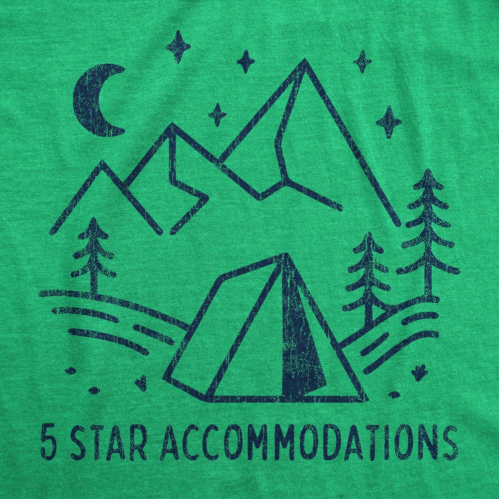 5-Star Accommodations Women's Tshirt - Crazy Dog T-Shirts