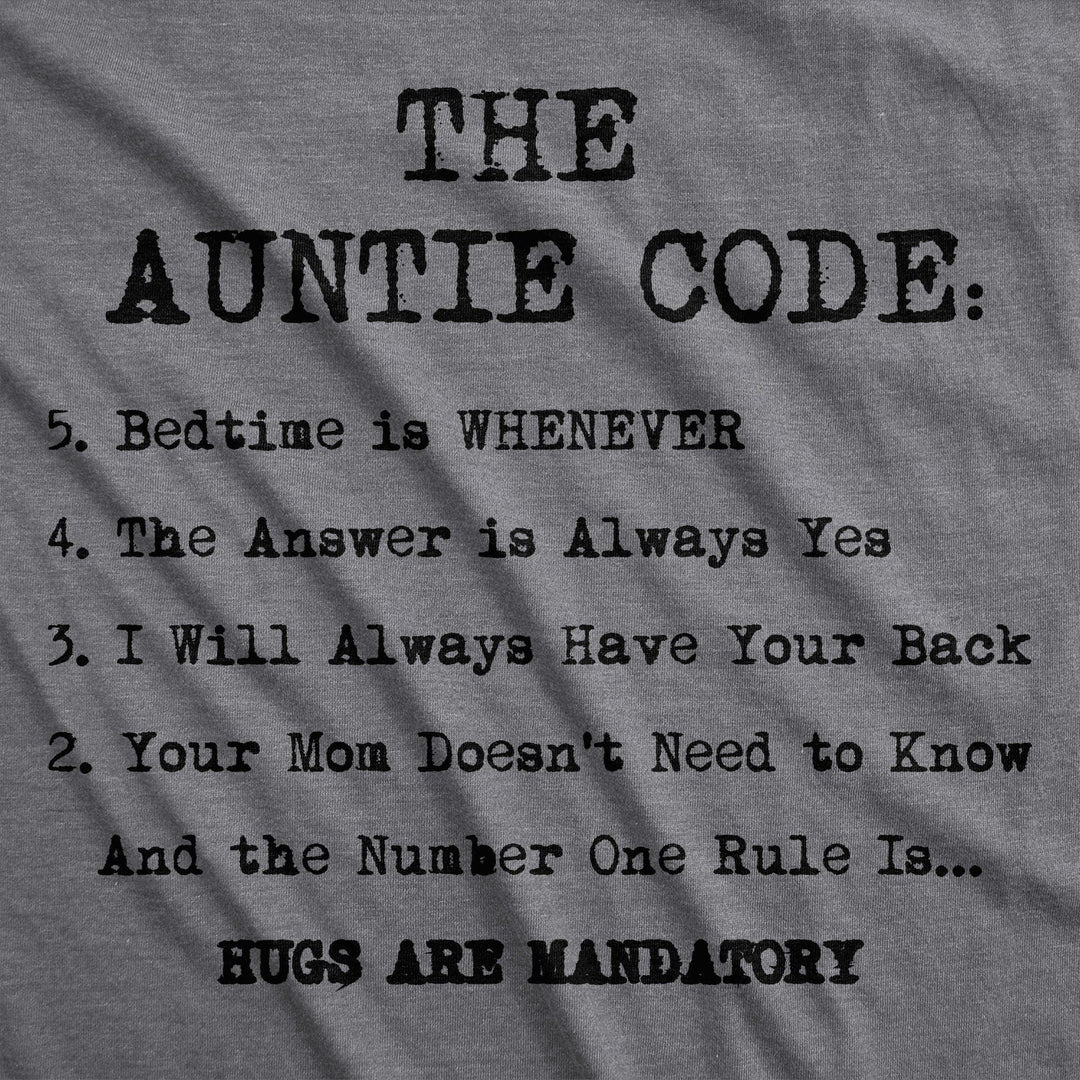 Auntie Code Women's Tshirt  -  Crazy Dog T-Shirts