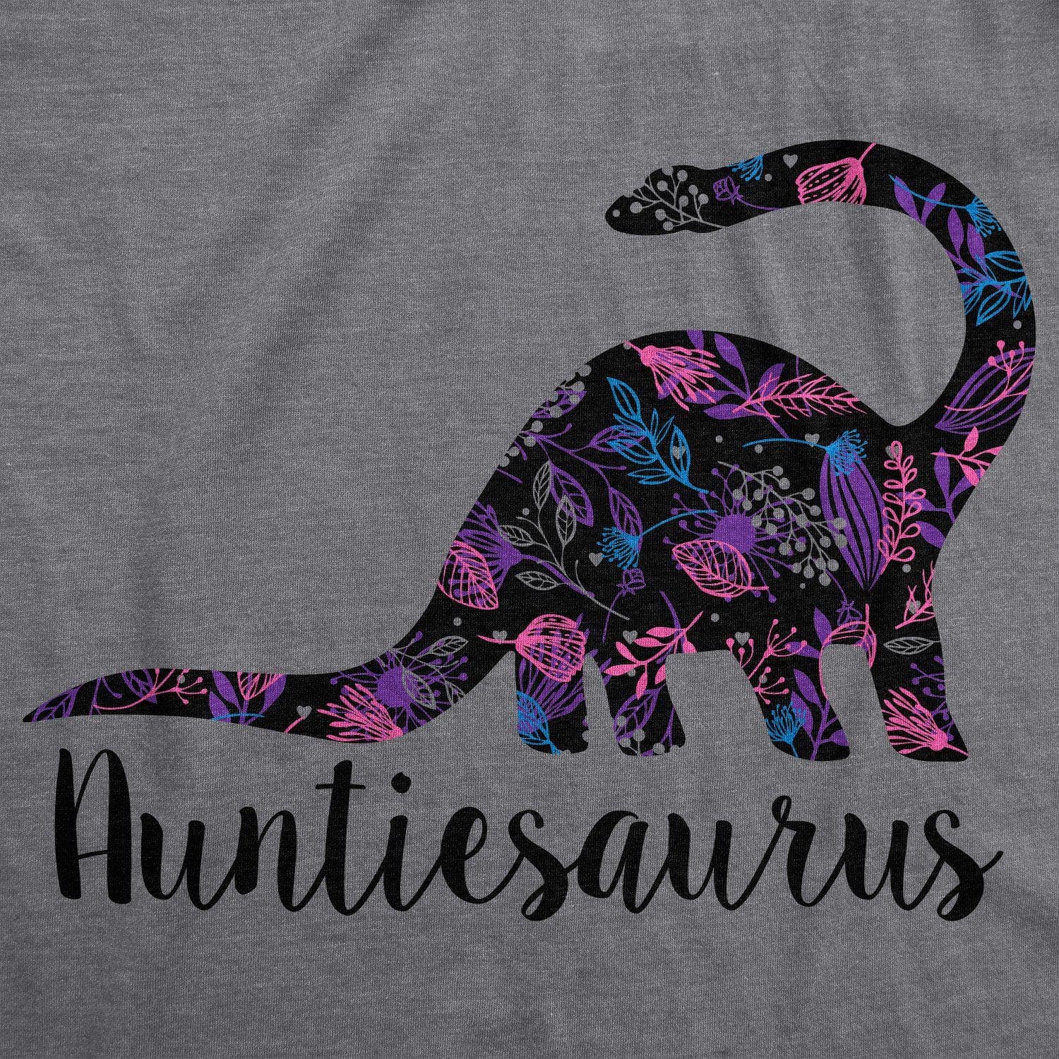 Auntiesaurus Women's Tshirt  -  Crazy Dog T-Shirts