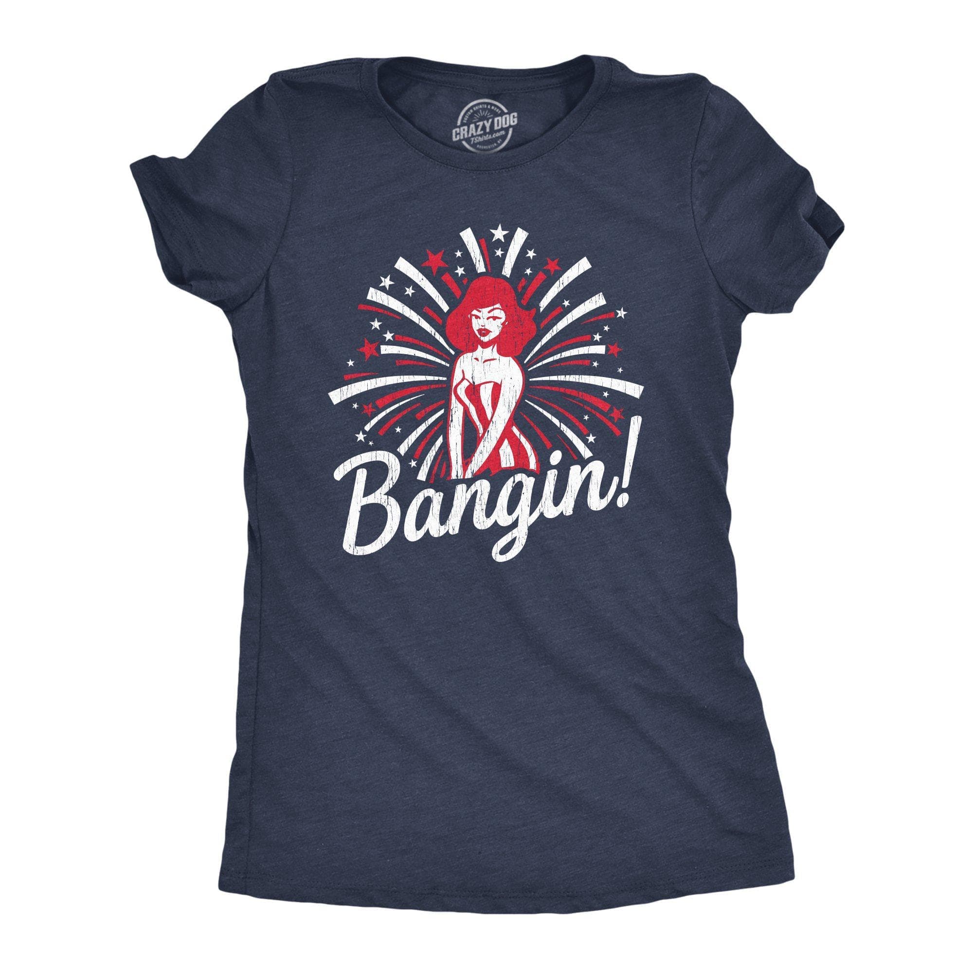 Bangin! Women's Tshirt - Crazy Dog T-Shirts