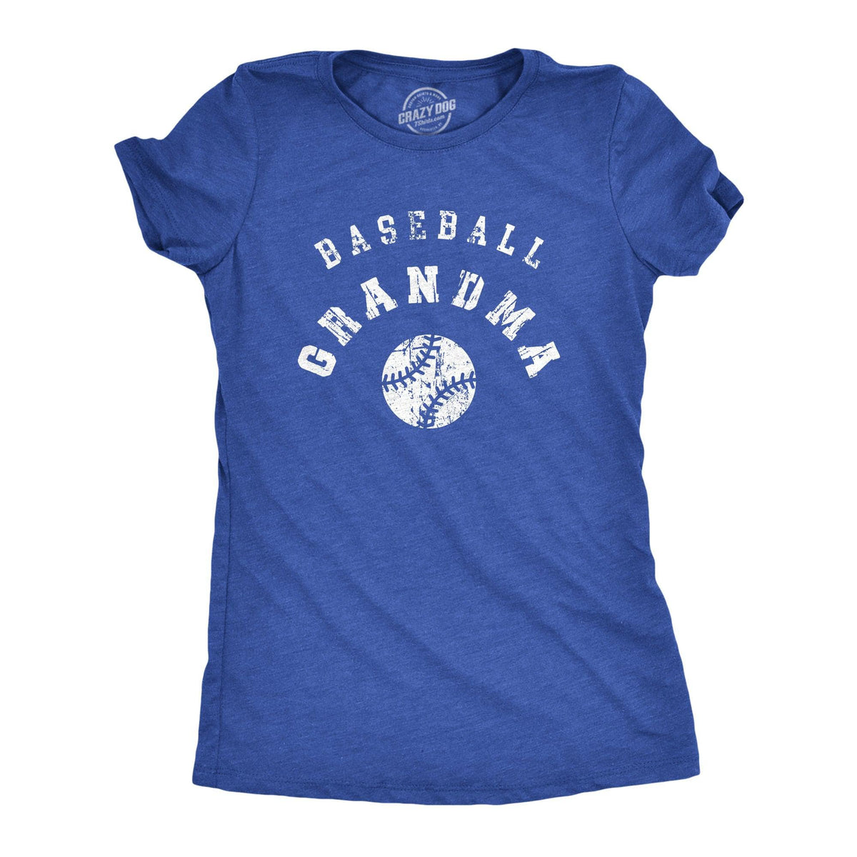Baseball Grandma Women&#39;s Tshirt  -  Crazy Dog T-Shirts