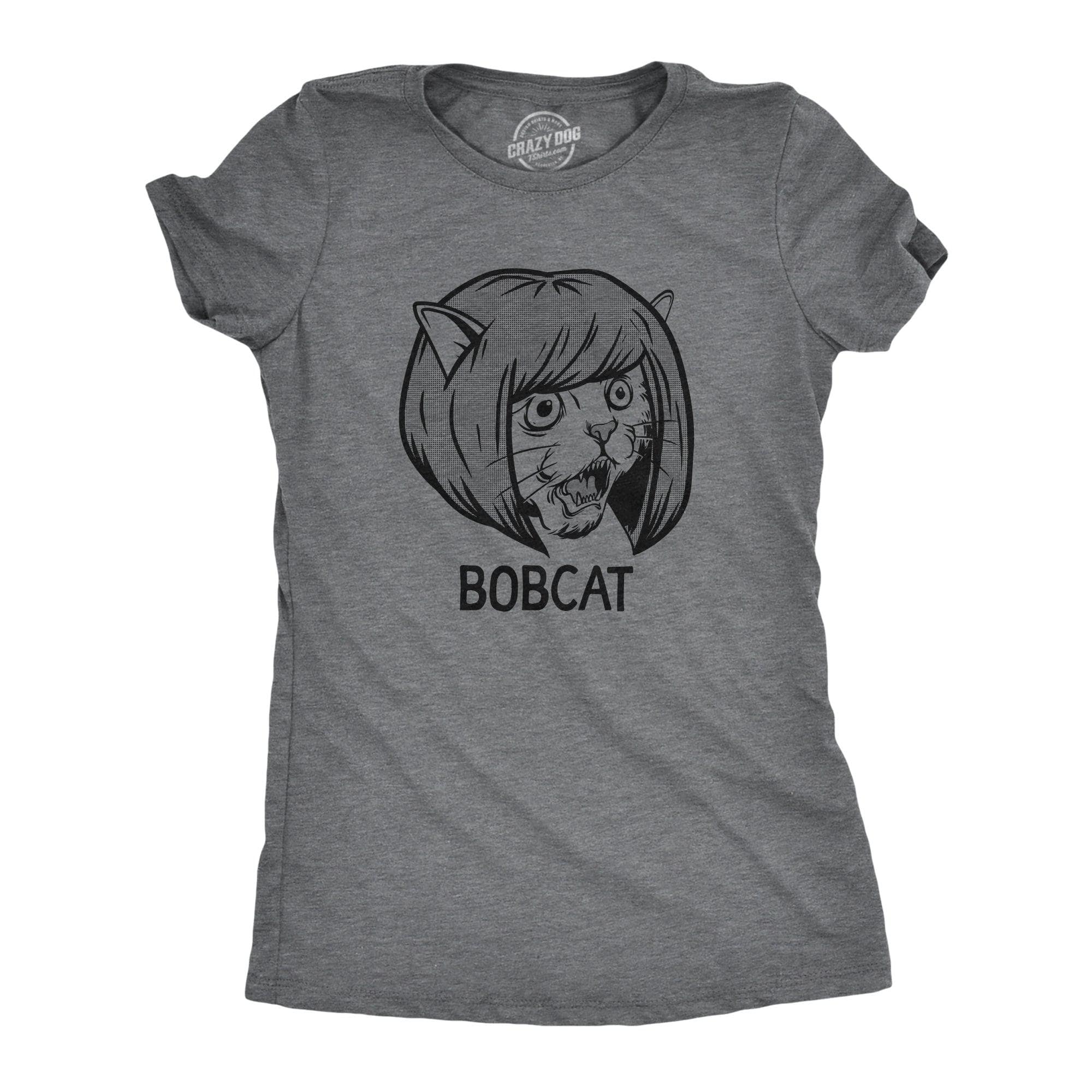 Bobcat Women's Tshirt  -  Crazy Dog T-Shirts