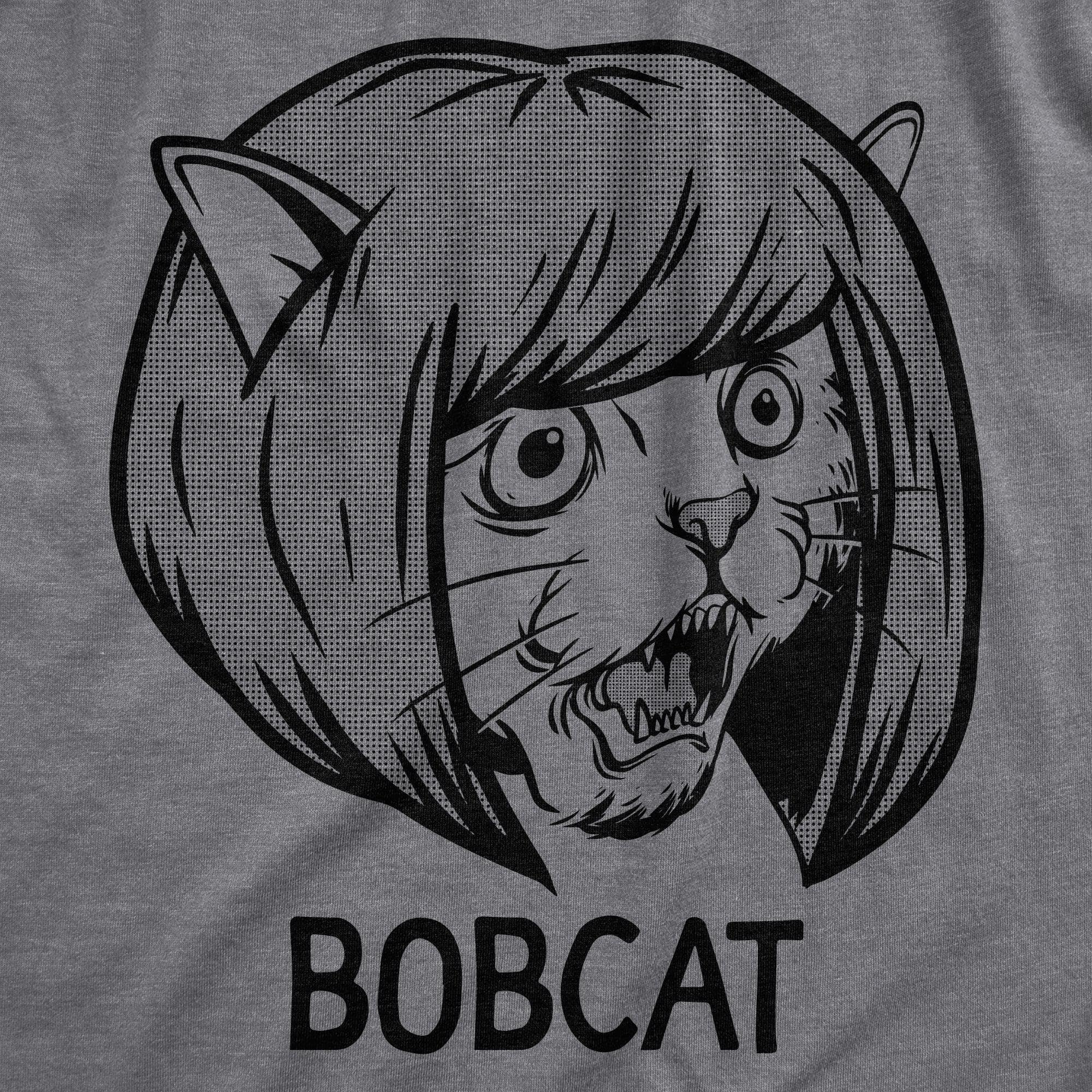 Bobcat Women's Tshirt  -  Crazy Dog T-Shirts