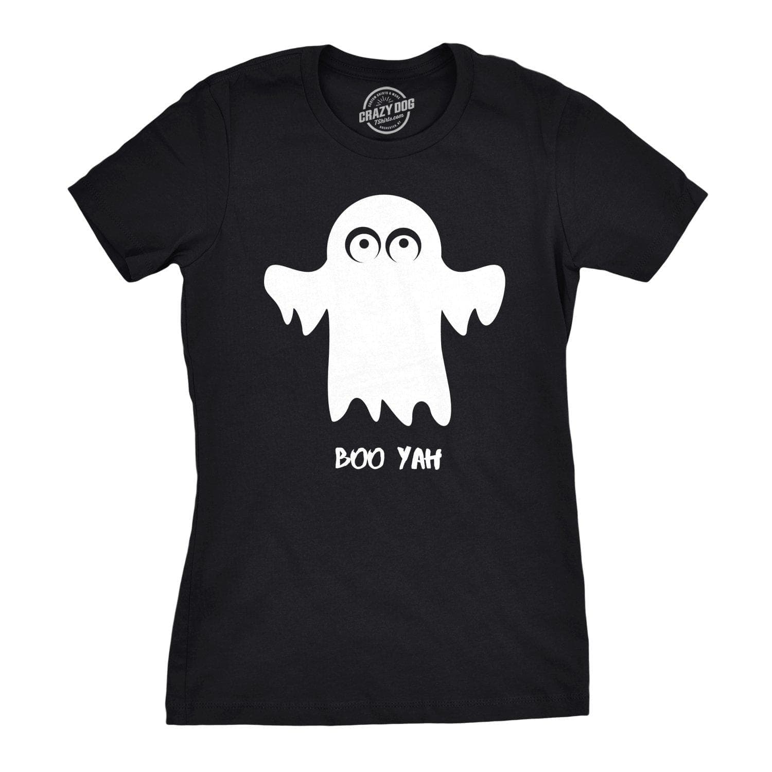 Boo Yah Women's Tshirt - Crazy Dog T-Shirts