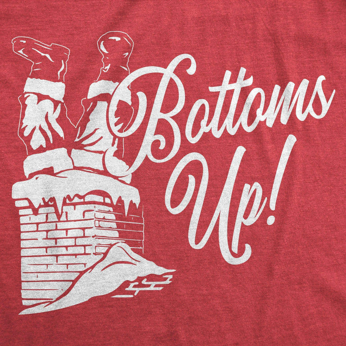 Bottoms Up Women&#39;s Tshirt - Crazy Dog T-Shirts
