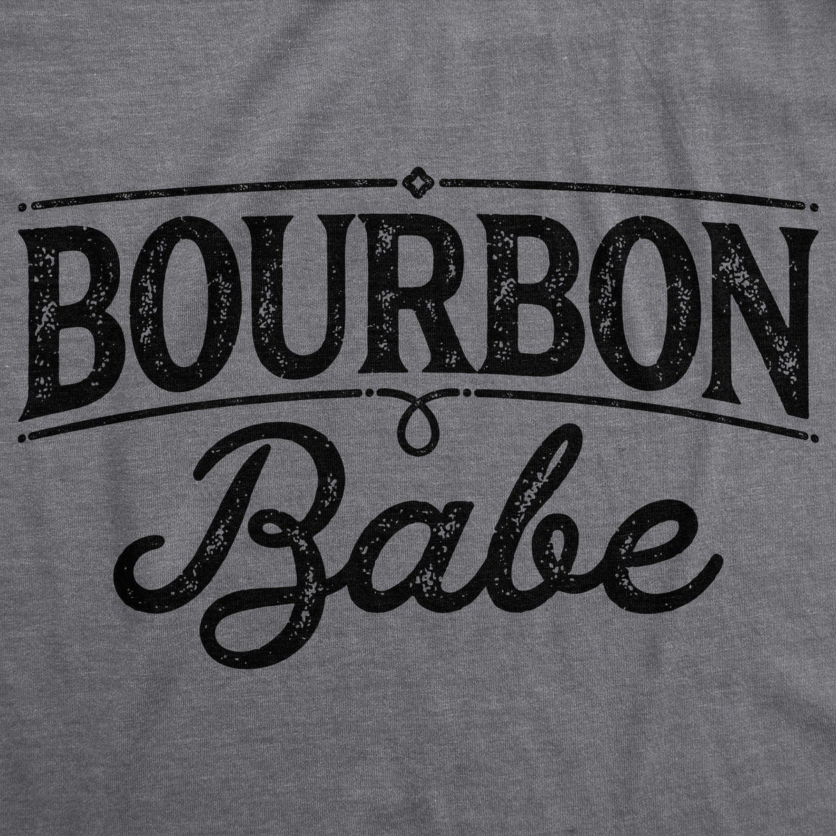 Bourbon Babe Women&#39;s Tshirt - Crazy Dog T-Shirts