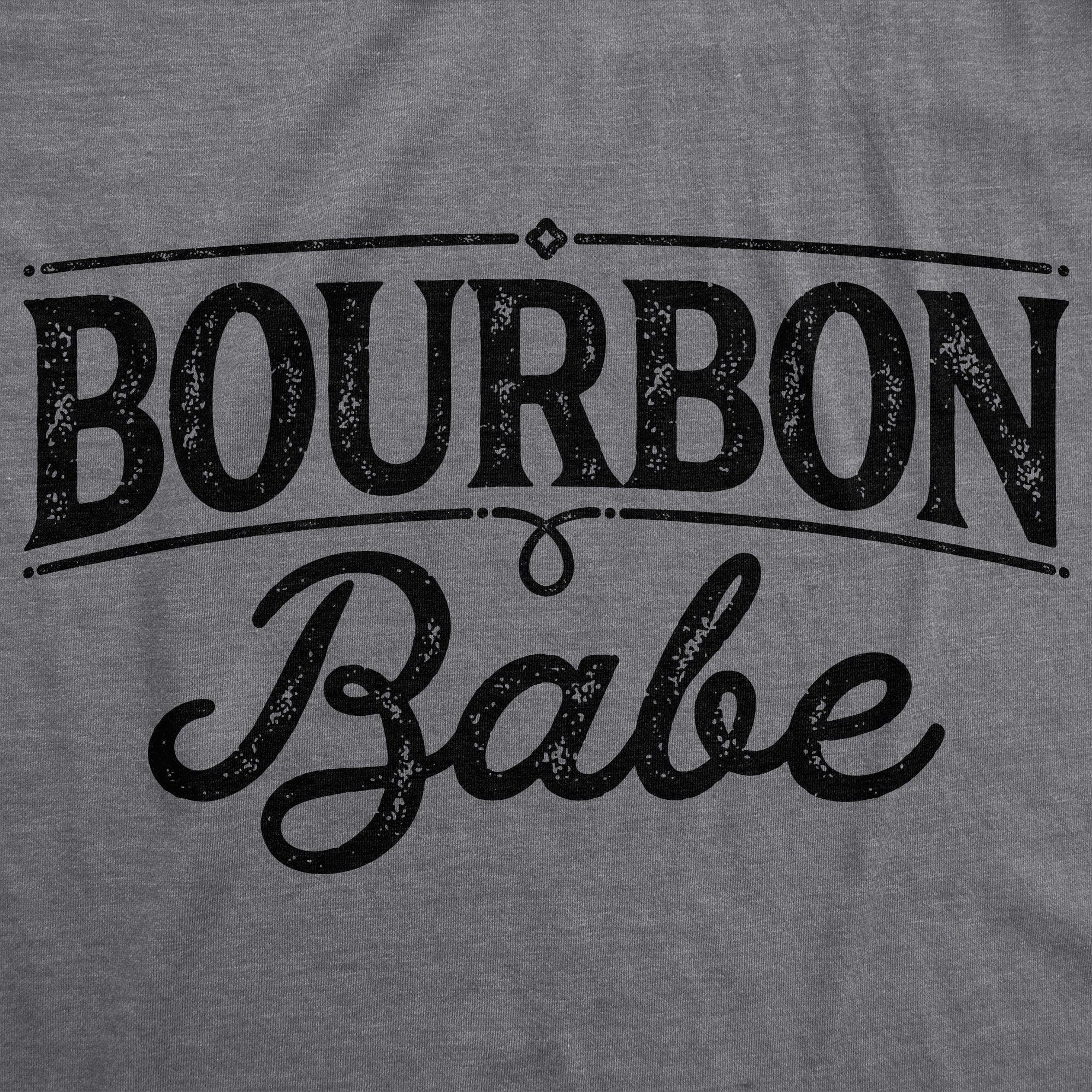 Bourbon Babe Women's Tshirt - Crazy Dog T-Shirts