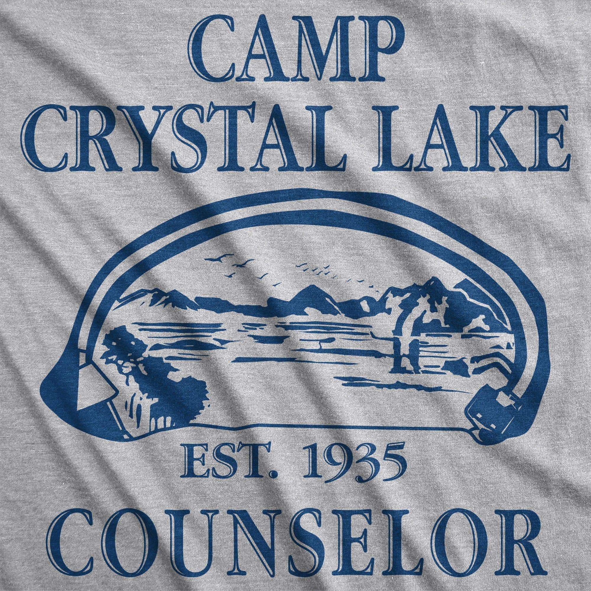 Camp Crystal Lake Women's Tshirt  -  Crazy Dog T-Shirts