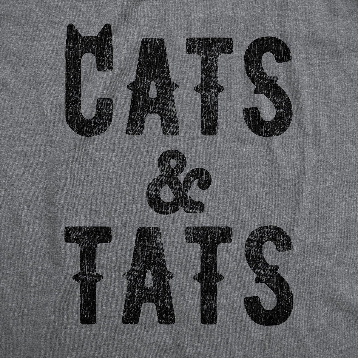 Cats And Tats Women&#39;s Tshirt - Crazy Dog T-Shirts