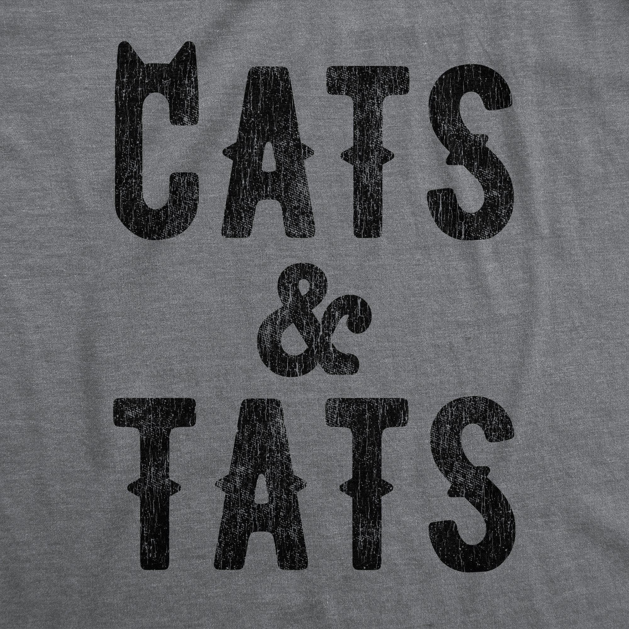 Cats And Tats Women's Tshirt - Crazy Dog T-Shirts