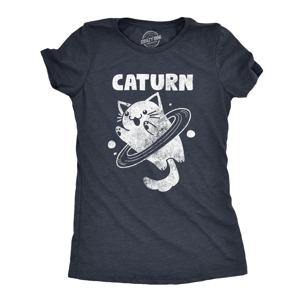 Caturn Women&#39;s Tshirt  -  Crazy Dog T-Shirts