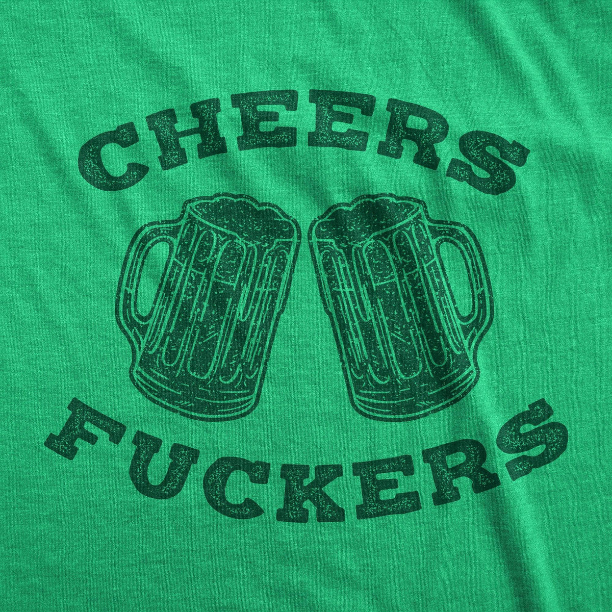 Cheers Fuckers Women&#39;s Tshirt  -  Crazy Dog T-Shirts