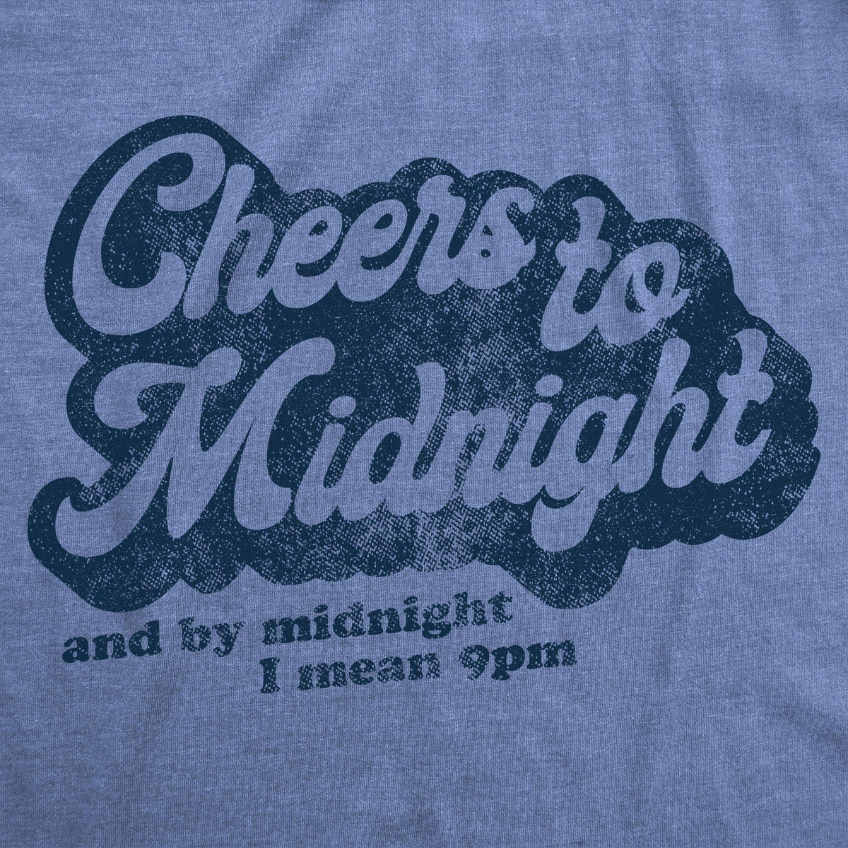 Cheers To Midnight Women&#39;s Tshirt - Crazy Dog T-Shirts