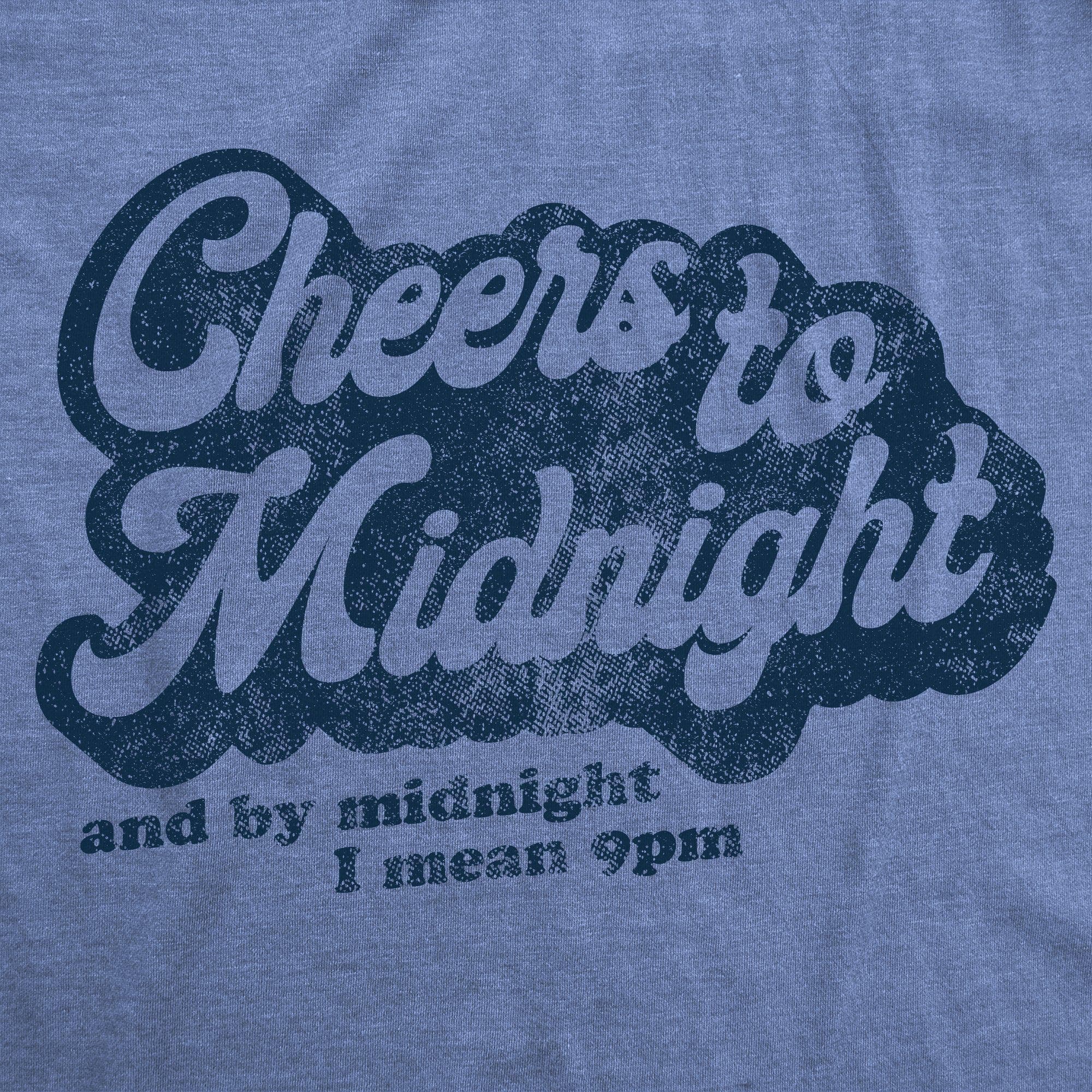 Cheers To Midnight Women's Tshirt - Crazy Dog T-Shirts