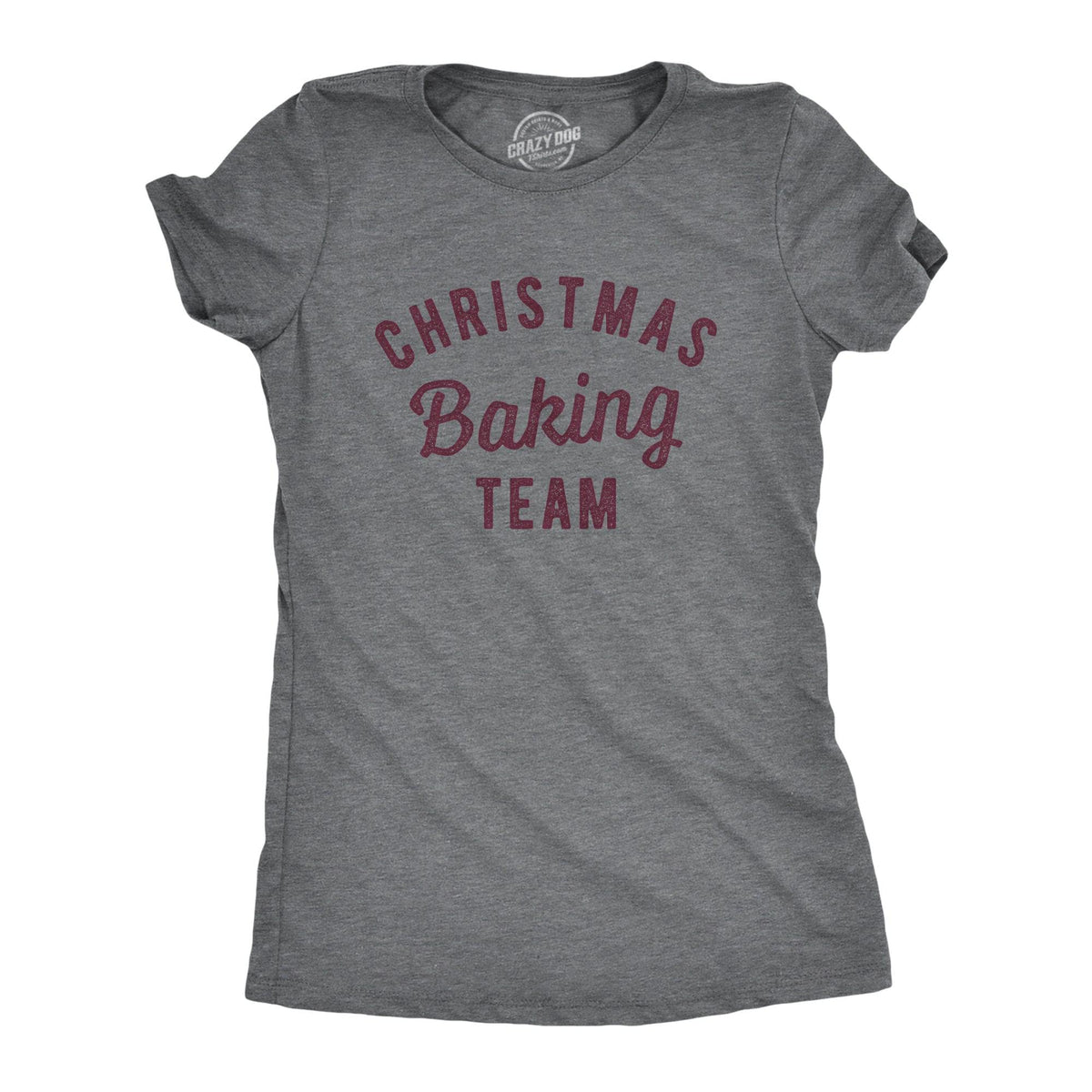 Christmas Baking Team Women&#39;s Tshirt  -  Crazy Dog T-Shirts