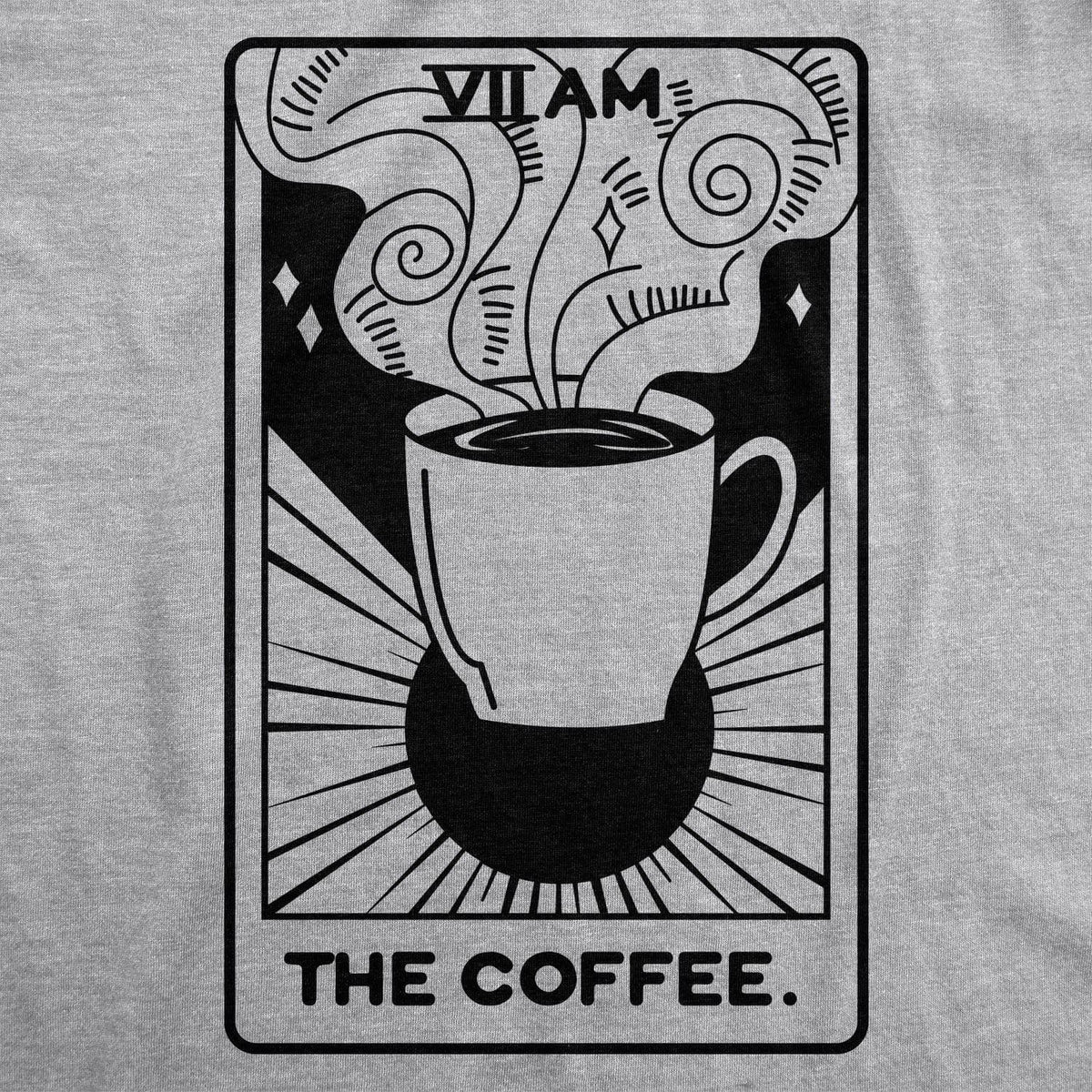 Coffee Tarot Card Women&#39;s Tshirt  -  Crazy Dog T-Shirts