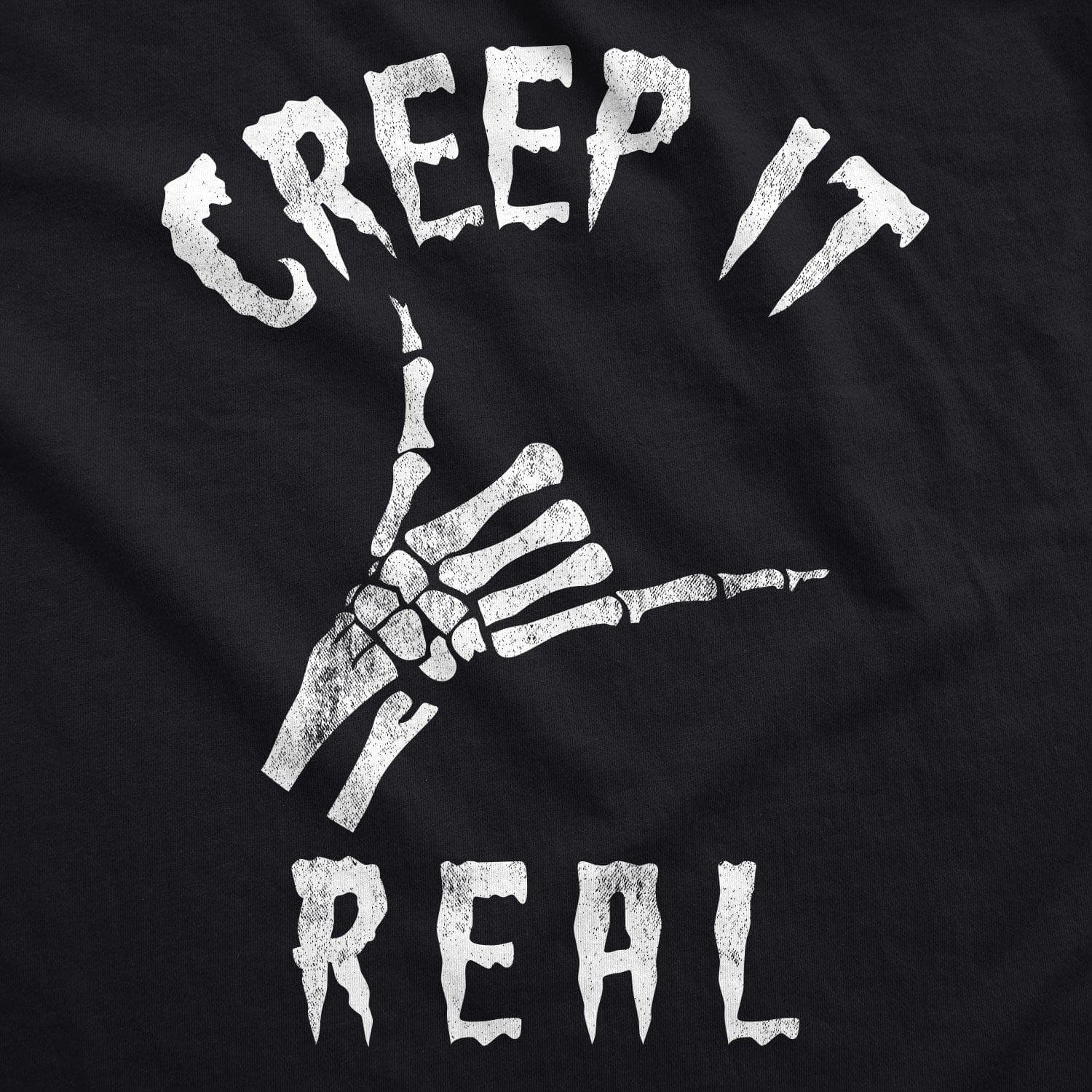 Creep It Real Women's Tshirt - Crazy Dog T-Shirts
