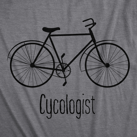 Cycologist Women&#39;s Tshirt  -  Crazy Dog T-Shirts