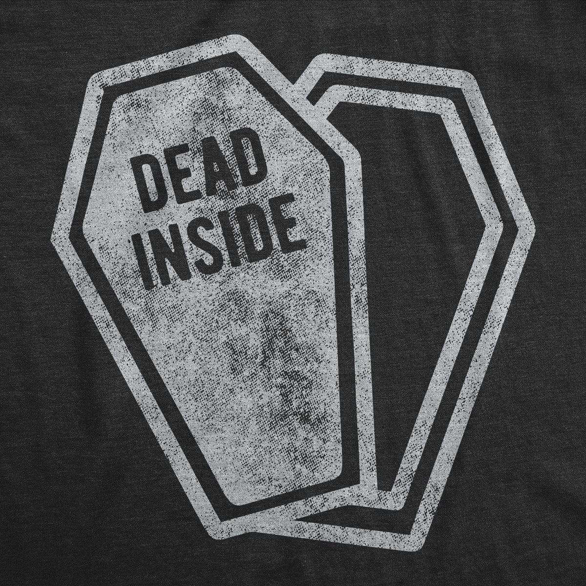Dead Inside Women&#39;s Tshirt - Crazy Dog T-Shirts