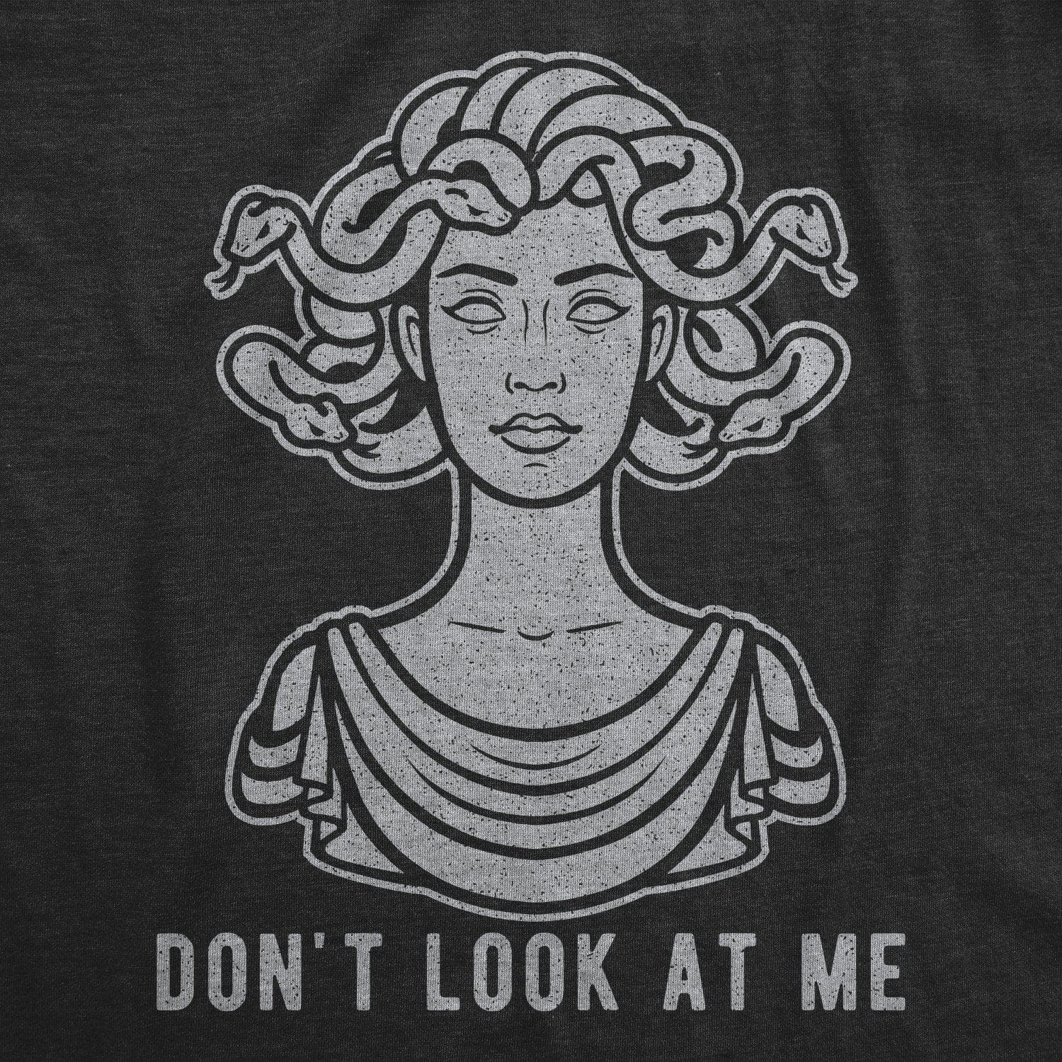 Don't Look At Me Women's Tshirt - Crazy Dog T-Shirts