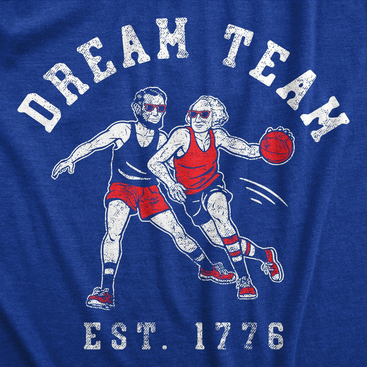 Dream Team 1776 Women&#39;s Tshirt  -  Crazy Dog T-Shirts