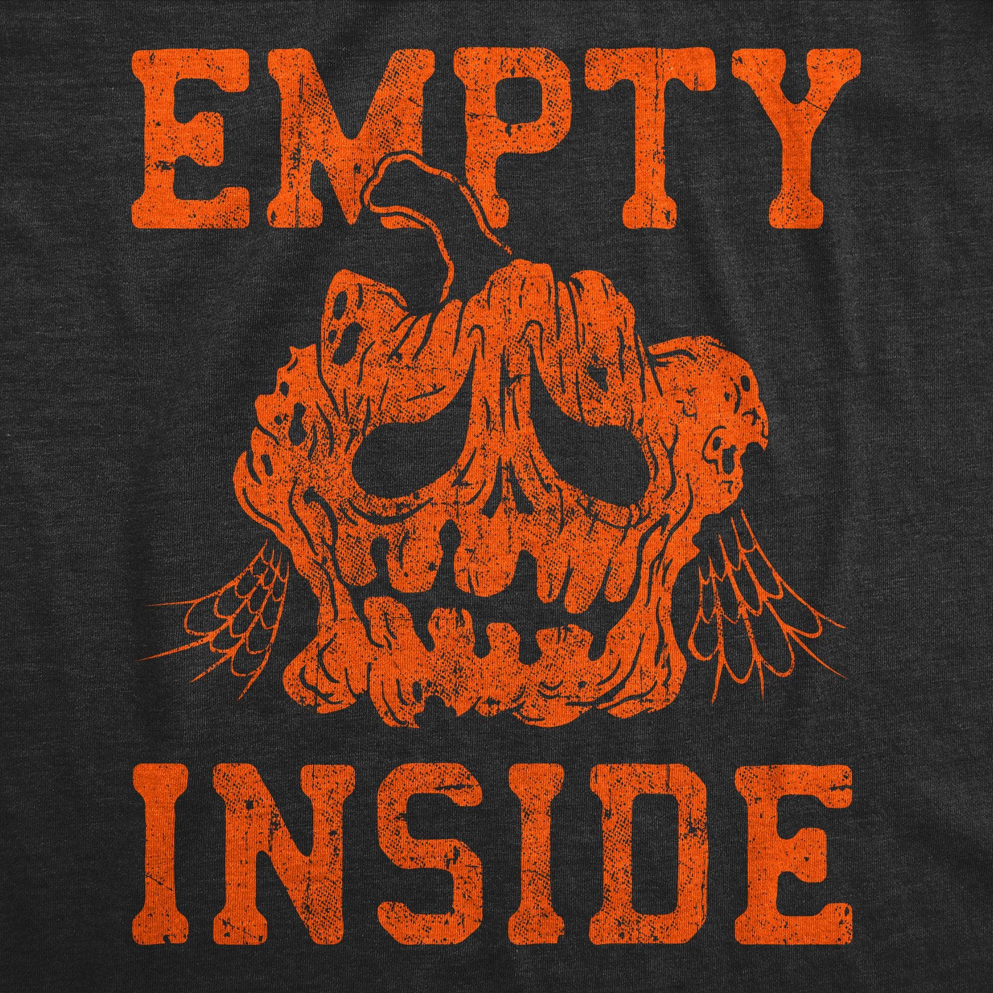 Empty Inside Women's Tshirt  -  Crazy Dog T-Shirts