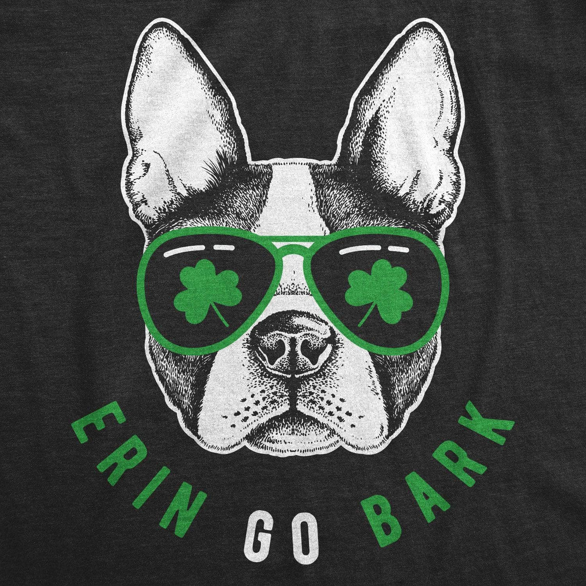 Erin Go Bark Women&#39;s Tshirt  -  Crazy Dog T-Shirts