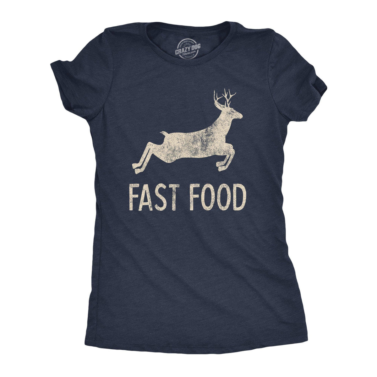 Fast Food Women&#39;s Tshirt - Crazy Dog T-Shirts