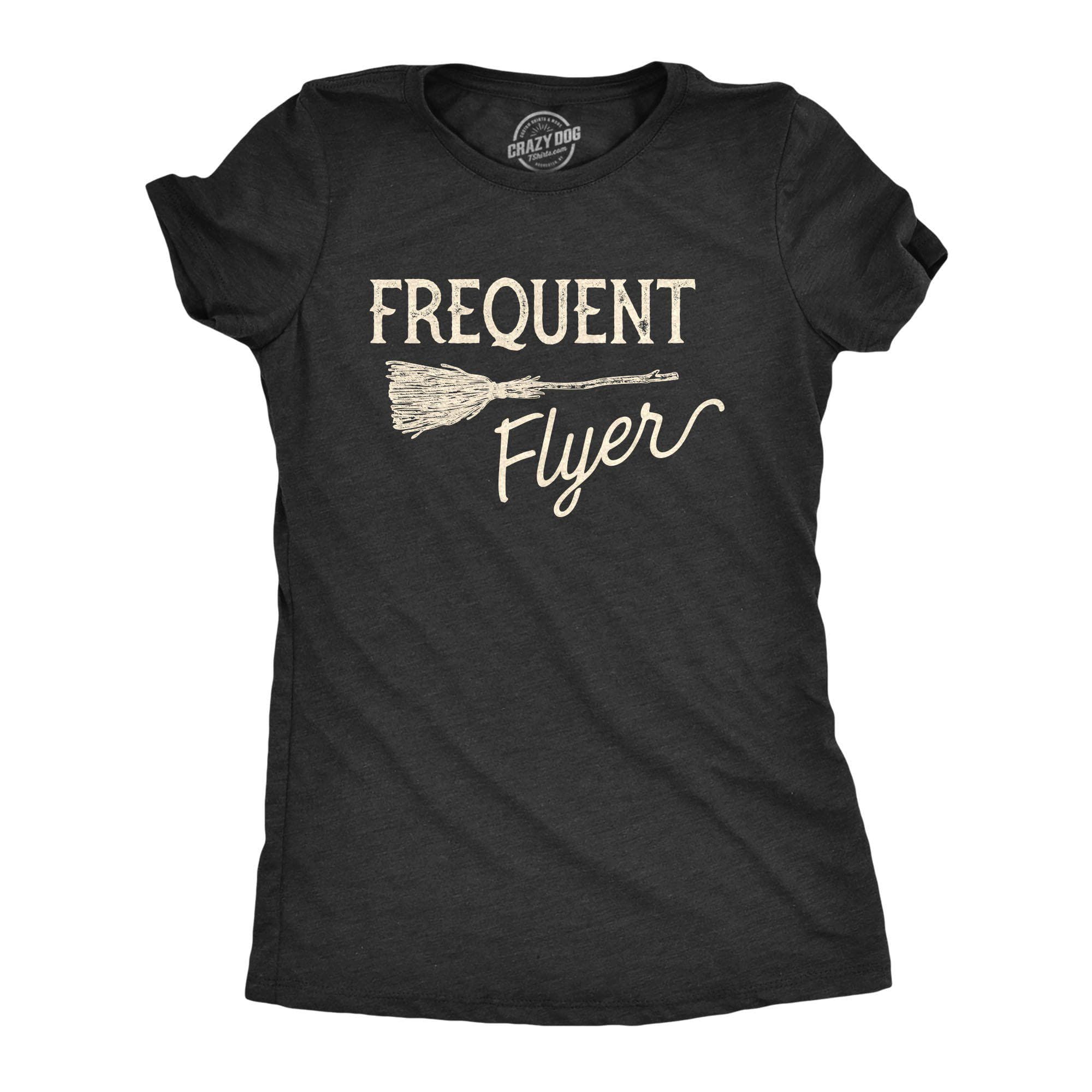 Frequent Flyer Women's Tshirt - Crazy Dog T-Shirts