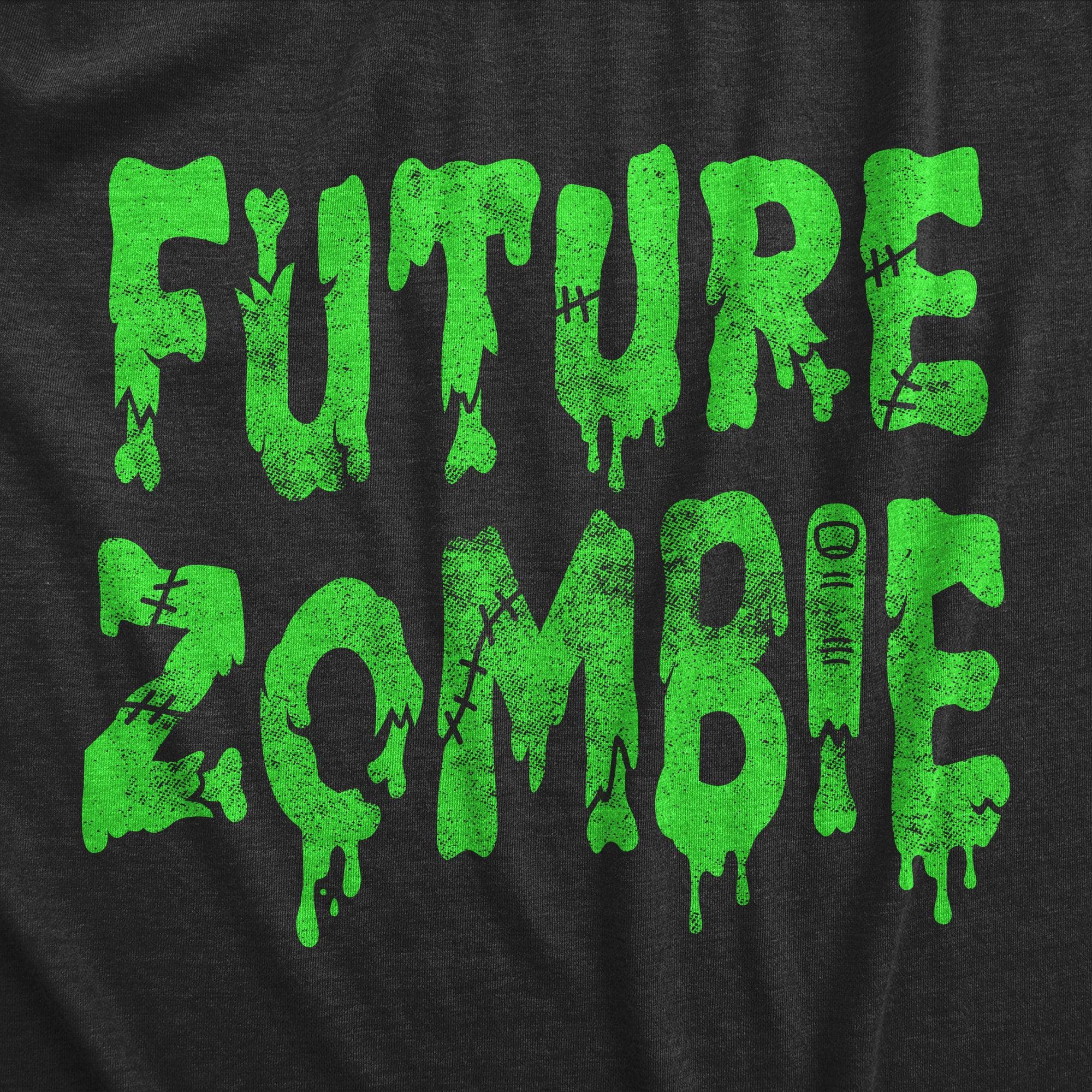 Future Zombie Women's Tshirt  -  Crazy Dog T-Shirts