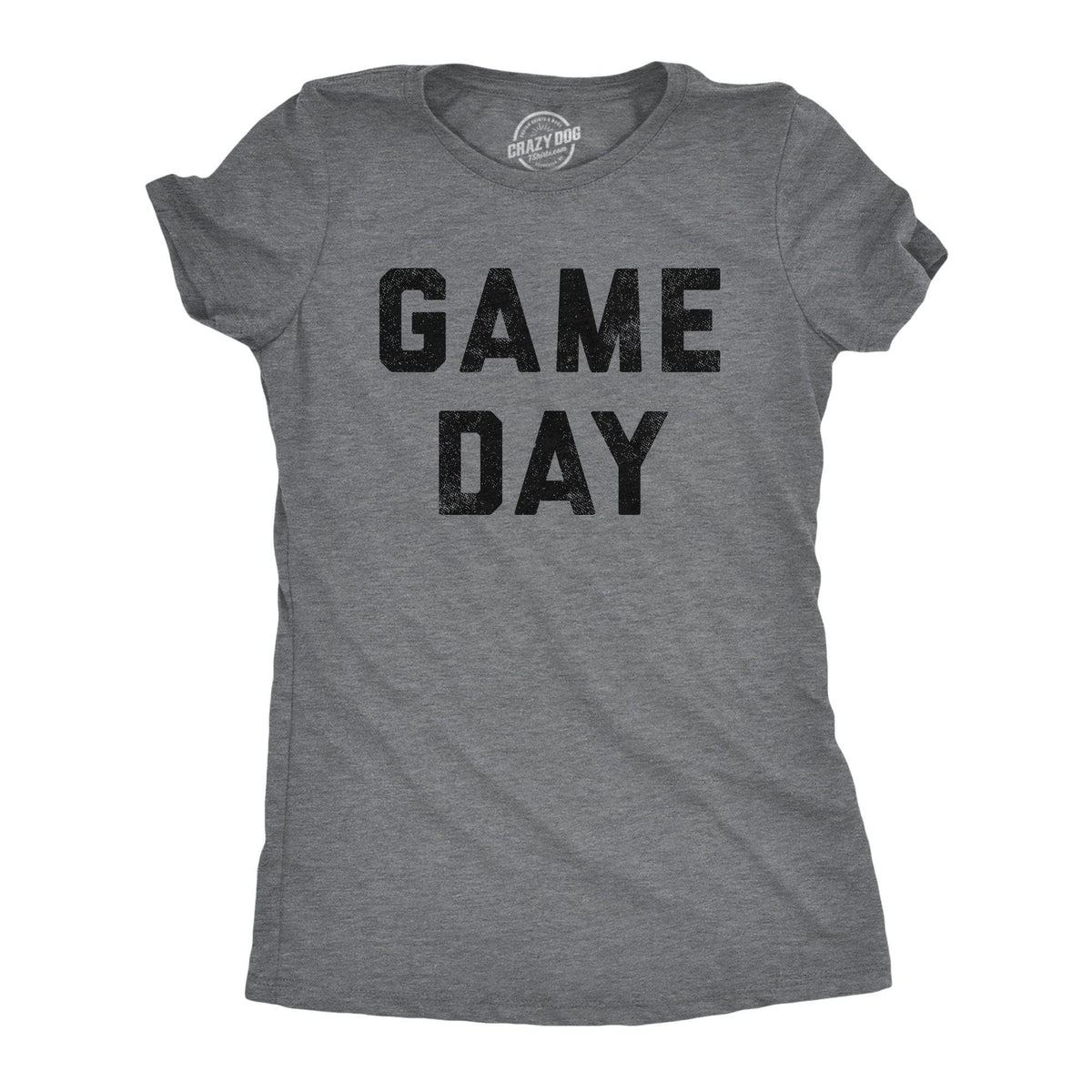 Game Day Women&#39;s Tshirt - Crazy Dog T-Shirts