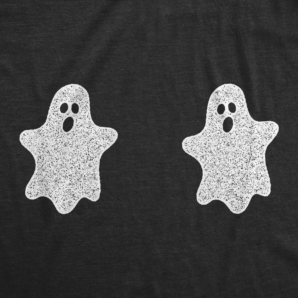 Ghost Boobs Women&#39;s Tshirt - Crazy Dog T-Shirts