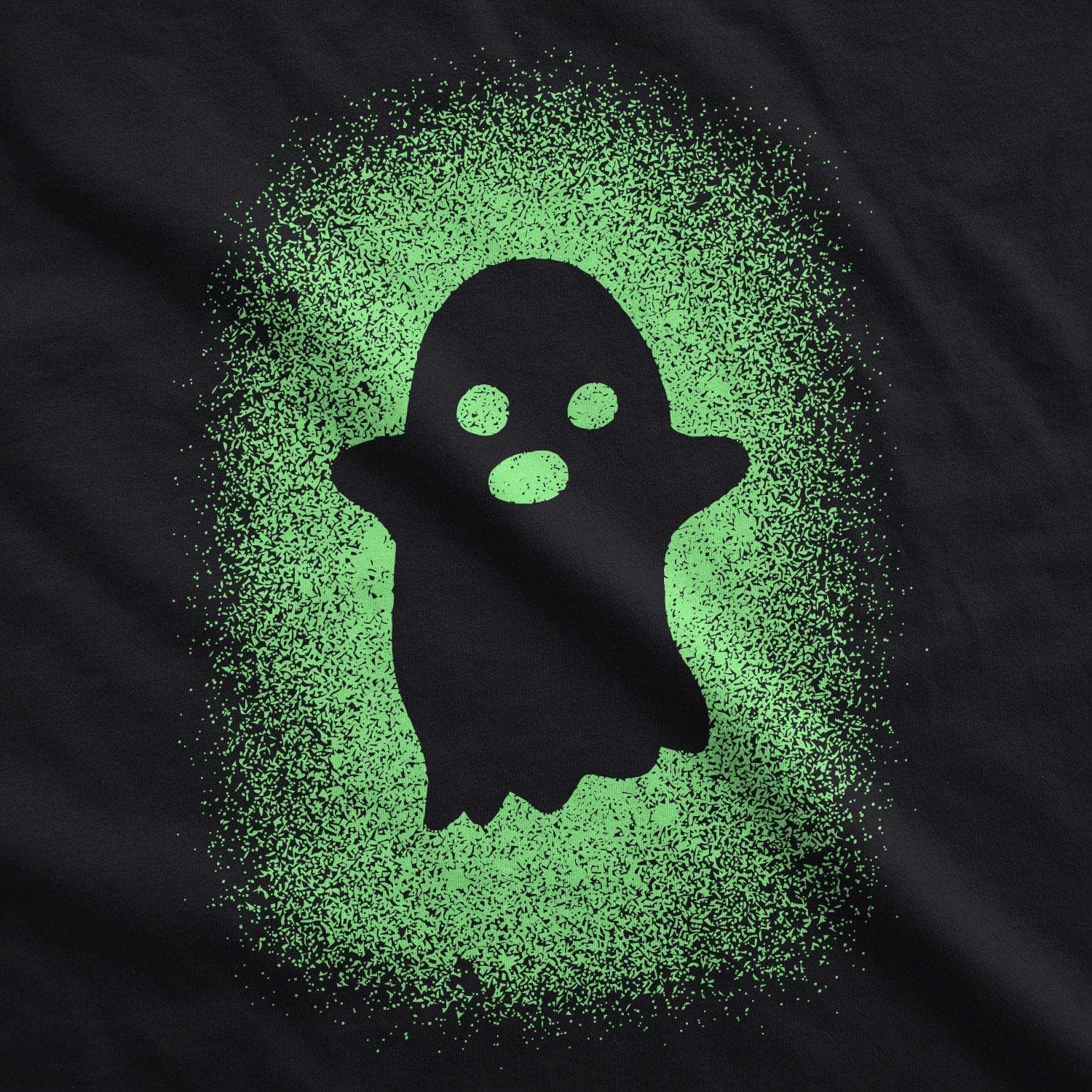 Glowing Ghost Women's Tshirt - Crazy Dog T-Shirts