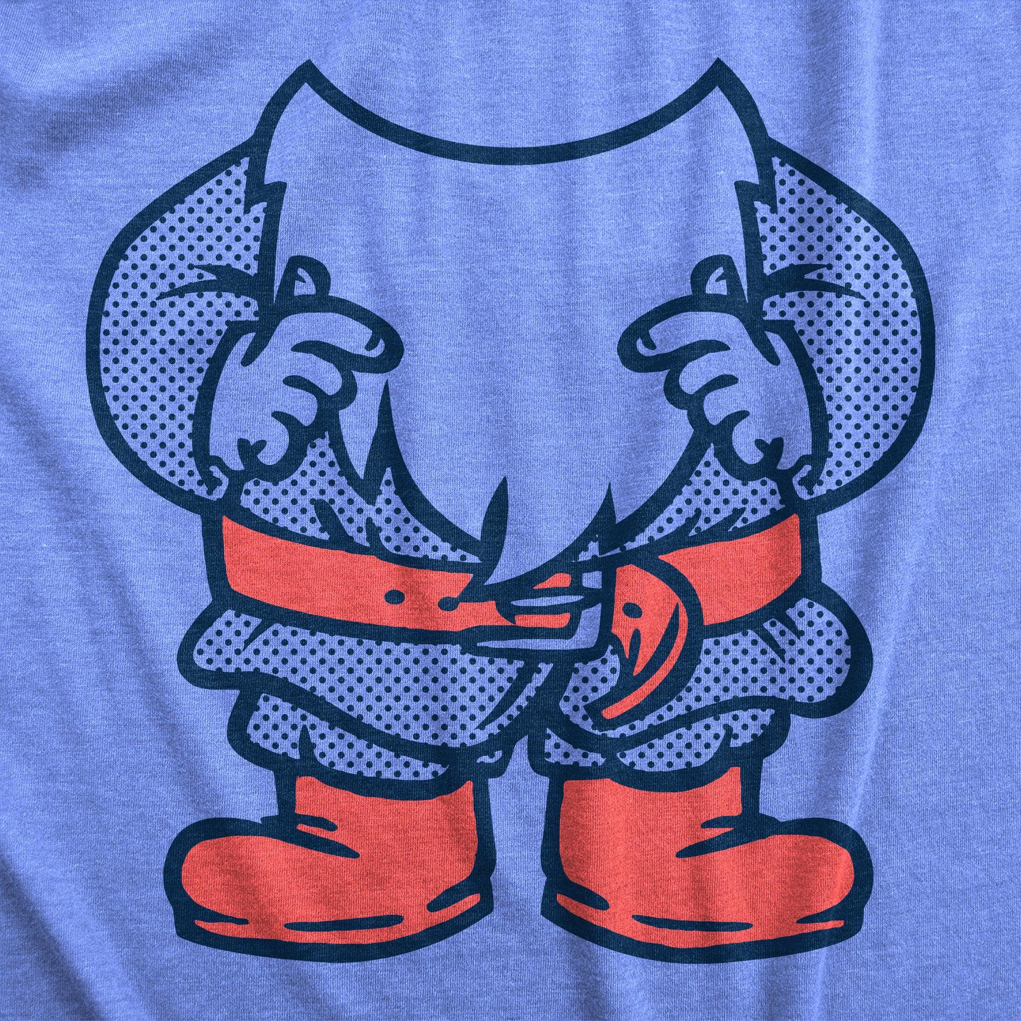 Gnome Body Women's Tshirt  -  Crazy Dog T-Shirts