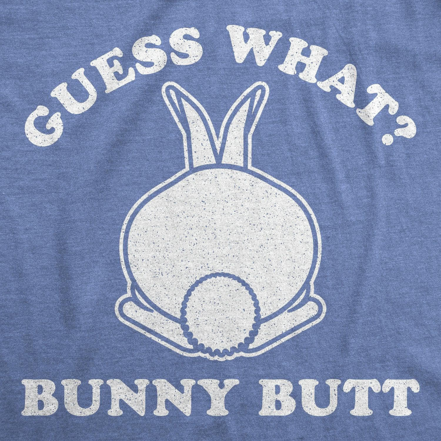 Guess What Bunny Butt Women's Tshirt  -  Crazy Dog T-Shirts