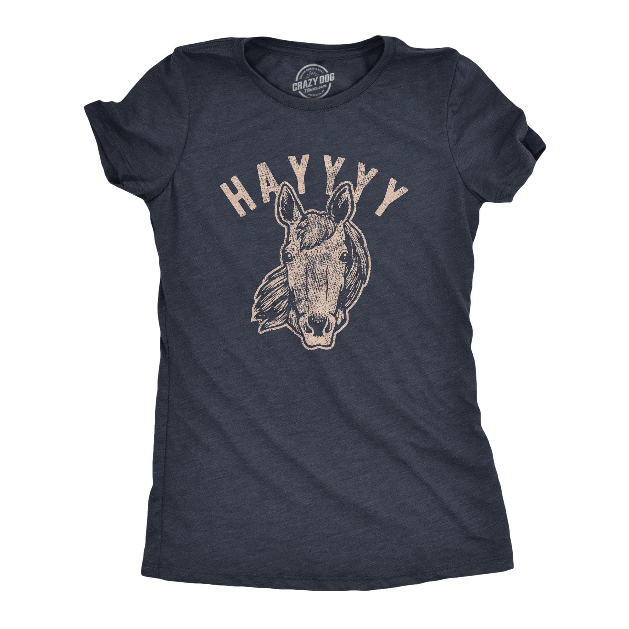 Hayyyy Women's Tshirt - Crazy Dog T-Shirts