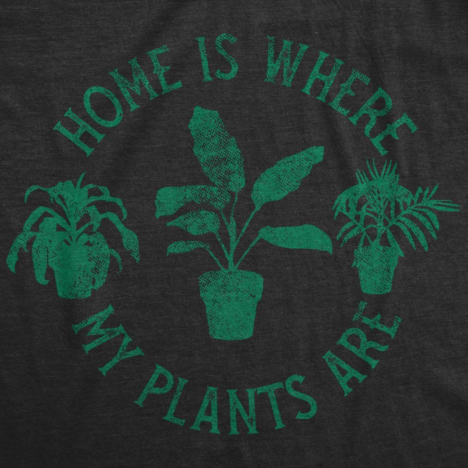 Home Is Where My Pants Are Women's Tshirt - Crazy Dog T-Shirts