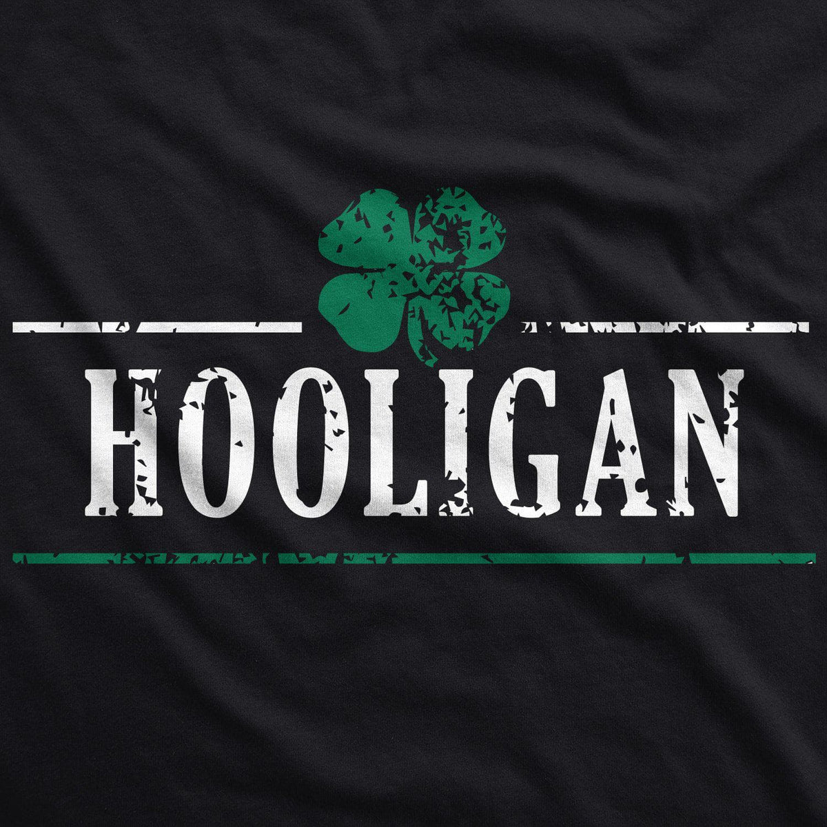 Hooligan Shamrock Women&#39;s Tshirt - Crazy Dog T-Shirts